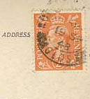 George VI orange 2d
